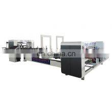 Automatic Carton Folder Gluer Machine Corrugated Boxes Machinery