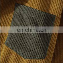Wholesale Custom LOGO Amazon Spring and Autumn 100% Cotton Corduroy Multi-pocket Hooded Men's Long-sleeved Shirt Men's Plus Size thumbnail-3