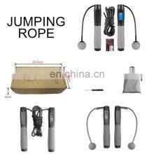 High Quality Digital Black Freestyle Heavy Weighted Private Label Skipping PVC Jump Rope thumbnail-4
