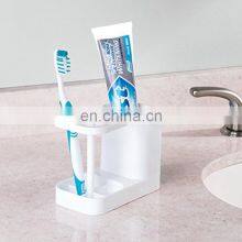 Wholesale Home & Hotel in Stock Bathroom White Acrylic Toothbrush Display Rack thumbnail-2