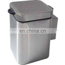 Stainless Steel Wall-mounted Hanging Waste Bin Airtight Trash Can thumbnail-5