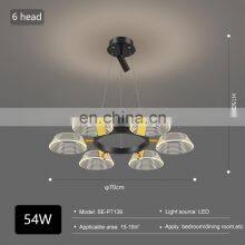 Popular Hanging Indoor Decoration 36 54 108 128 W Bedroom Living Room LED Contemporary Pendant Light thumbnail-5