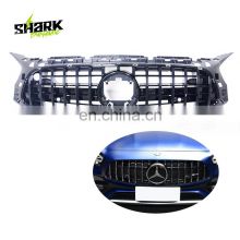 Front Grille Suitable For Mercedes Benz AMG GT Class 2D 2017+ ABS chrome/gloss black Gt Grille