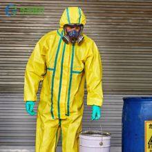FC3-2001 Chemical Protective Coverall Acid Resistant Chemical Protective Coverall Chemical Resistant Coveralls thumbnail-4