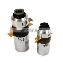 Customized High-accuracy 18k - 2 Mhz Broadband Ultrasonic Transducer for Ultrasonic Welding System