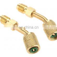 Brass Refrigerant Hvac Mini Split Adapter 1/4