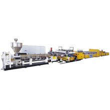 PP/PE Plastic Hollow Cross Section Plate Extrusion Line