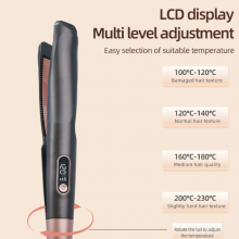 2-in-1 Twisted Straight Curling Iron/wave Clamp for Both Curling and Straightening Purposes（Wechat:13510231336） thumbnail-3