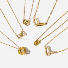 18K Gold PVD Coated Stainless Steel Necklace With Lifetime Warranty thumbnail-3