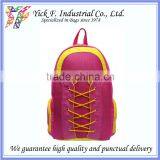 Pink Color 600D Polyester Useful Sport Backpack thumbnail-1