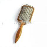 high quality bamboo wire pins hair brush