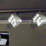 Cheapest High Quality 9X1W LED Aluminium Spot for 4 Wire Track With LED Chips and Driver for Indoor Decoration thumbnail-3