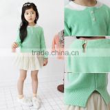 2015 New arrival korean autumn kid clothing sweater designs for girls kid girl clothes cute girl sweater