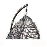 Egg Shape PE Rattan Cocoon Hanging Chair for Garden-FN4111 thumbnail-2