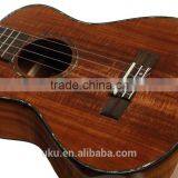 High Quality 26" Tenor All Solid Koa Ukulele thumbnail-5