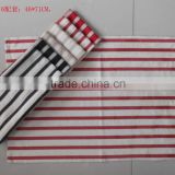 6pcs cotton stripe design towel set