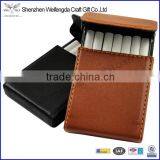 New Arrival Mens Leather Premium Automatic Cigarette Case Quality Choice