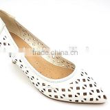 new design euroe fashion hollow out high heel women single shoes.fashion middle heel office shoes