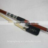 Ebony Frog Chinese High Quality Silver Flower Cello Bow thumbnail-3