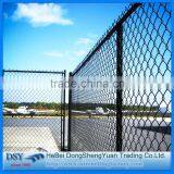 Galvanized Chain Link Fence /4' high x 10' long chain link portable panels be used permanent fences for houses                        
                                                                                Supplier's Choice