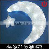 moon & star christmas decorative LED motif lights