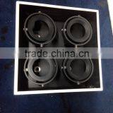 4 Head White/ Black Surface Mounted Fixture With Gu10/mr16 Holder