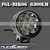 rechargeable 8800mah 18650 5xCree T6 LED bicycle headlamp