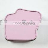 Mickey Mouse Pattern Pink Tin Box