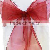 Apple Red Organza Sash