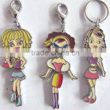 Fashion Enamel Zinc Alloy Fairy Keychain