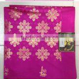 Golden African Gele Headtie/100%cotton Nigerian Sego Headtie for Gele thumbnail-2