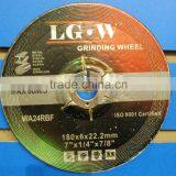 H536 China Factory Price 180*6*22mm Black/red Depressed Center Grinding Wheel for Metal/inox/stainless Steel thumbnail-4