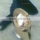 Viking Helmet With Long Black Plum 3003 thumbnail-1