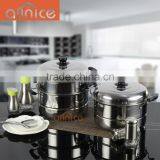 Kitchen Implements Multifunctional Stainless Steel Cookware Steamer Pots thumbnail-1