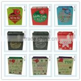 2015 wholesale Christmas gift hot stamp paper bag