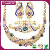 Jewelry 2016 Blue Gemstone Four Women Jewelry Set thumbnail-1