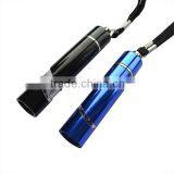 keychain led flashlight with laser