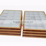 Custom Wooden Jewelry Tray for Ring Pendant Necklace Bangle thumbnail-1