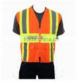 Birdeye Mesh High Visibility Safety Reflective Red/orange/yellow Jacket thumbnail-2