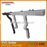 Wholesales Light Weight Pvc Rain Gutter End Cap and Pvc Gutters Water Collection for Construction thumbnail-2