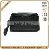 Guangzhou Custom 100% Cowhide Yak Leather Men Clutch Bag Men Leather Wallet OEM Wholesale Leather Clutch Bag for Men thumbnail-3