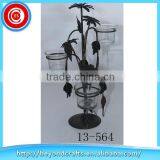 Household Good Quality Beautiful Wrought Iron Candle Holder thumbnail-1