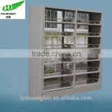 6 Layer Steel Library Book Shelf With Double Side thumbnail-2
