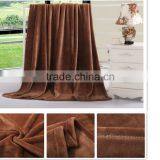 100% Polyester Solid Color Flannel Blaket for Adult thumbnail-6