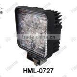 12/24V LED Work Light 27W, Flood/spot Beam, Truck, Tractor,trailer, Offroad Driving for Jeep,suv,atv,motorcycle,4X4car,IP67 thumbnail-1