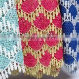 ladies winter suits salwar kameez guipure lace fabric 2015