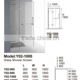 glass Shower room with australia standard