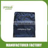 Drawstring Bag With Zipper in Middle thumbnail-6