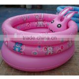 custom pink rabbit inflatable swimming pools