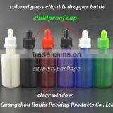 30ml Matte Frosted White Black Red Glass Dropper Bottle 1oz Square Shape thumbnail-6